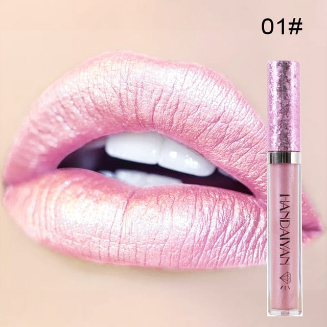 Pearly Glitter Long Lasting Nonstick Lip Gloss - Our Beauty Bar