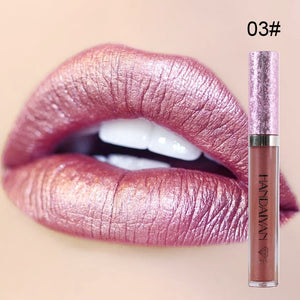 Pearly Glitter Long Lasting Nonstick Lip Gloss - Our Beauty Bar