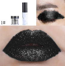 Load image into Gallery viewer, New Shimmer Glitter Powder Palette Glitter Lipstick - Our Beauty Bar