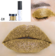 Load image into Gallery viewer, New Shimmer Glitter Powder Palette Glitter Lipstick - Our Beauty Bar