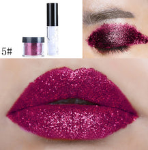 Load image into Gallery viewer, New Shimmer Glitter Powder Palette Glitter Lipstick - Our Beauty Bar