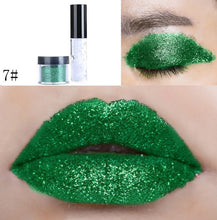 Load image into Gallery viewer, New Shimmer Glitter Powder Palette Glitter Lipstick - Our Beauty Bar