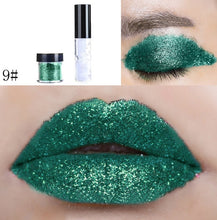 Load image into Gallery viewer, New Shimmer Glitter Powder Palette Glitter Lipstick - Our Beauty Bar
