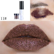 Load image into Gallery viewer, New Shimmer Glitter Powder Palette Glitter Lipstick - Our Beauty Bar