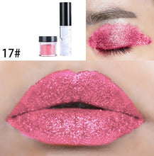 Load image into Gallery viewer, New Shimmer Glitter Powder Palette Glitter Lipstick - Our Beauty Bar