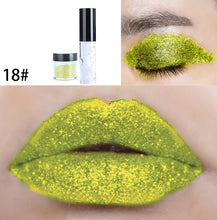 Load image into Gallery viewer, New Shimmer Glitter Powder Palette Glitter Lipstick - Our Beauty Bar