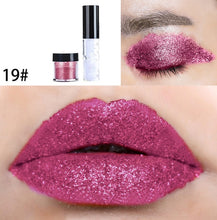 Load image into Gallery viewer, New Shimmer Glitter Powder Palette Glitter Lipstick - Our Beauty Bar