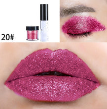 Load image into Gallery viewer, New Shimmer Glitter Powder Palette Glitter Lipstick - Our Beauty Bar