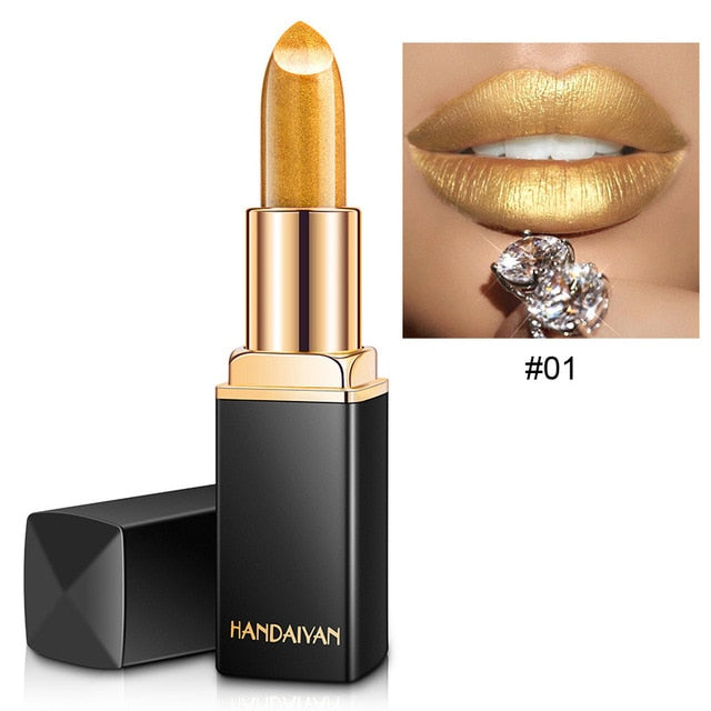 Brand Shimmer Lipstick Luxury Makeup Cosmetic - Our Beauty Bar