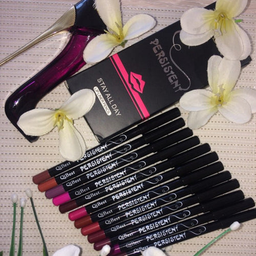 Long Lasting Cosmetic Colorful Lip Liner Pens - Our Beauty Bar